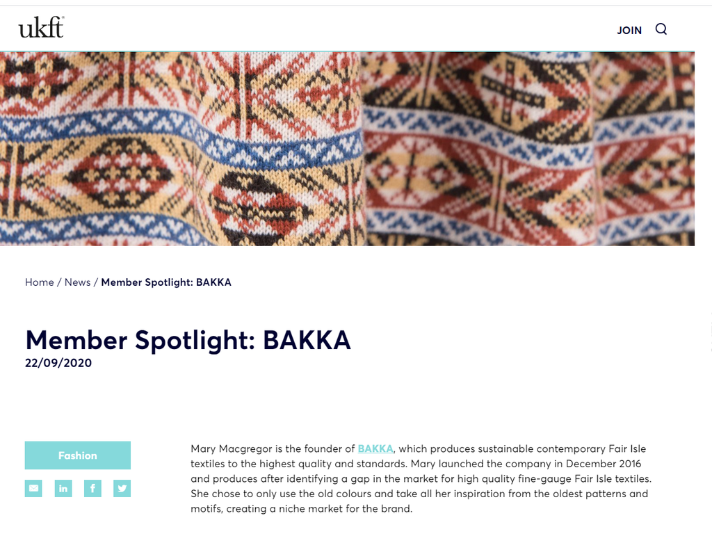 In the News at UKFT!