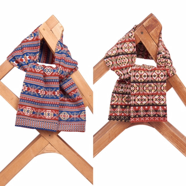 Scarves: Family 2) C899 and Family 7) C951