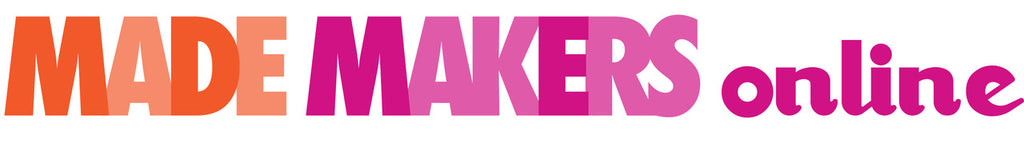 FREE SHIPPING this weekend to coincide with MADE Makers OnlineShow