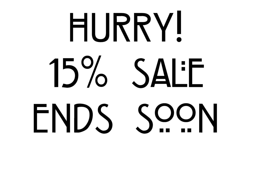 Sale About to End