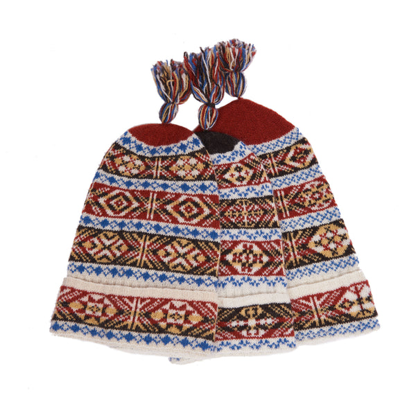 K1 5-colour hat with turnup