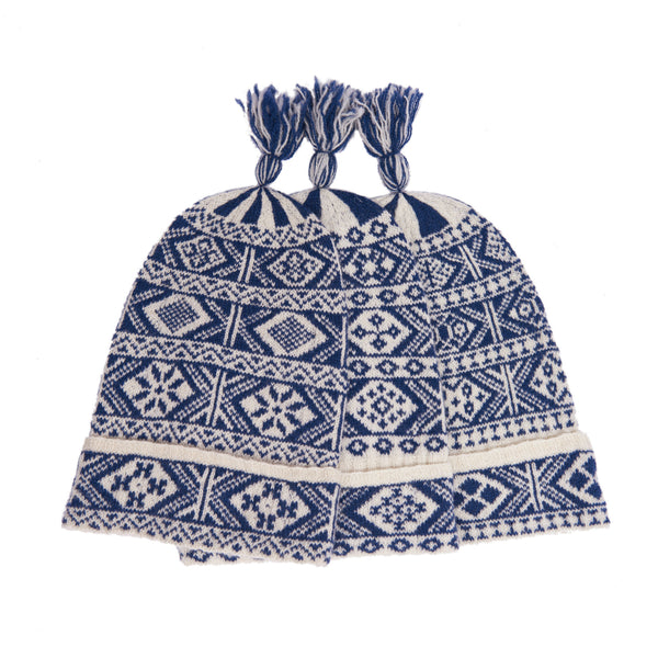 K5 2-colour hat with turnup