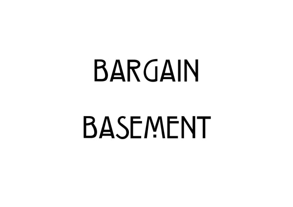 Bargain Basement