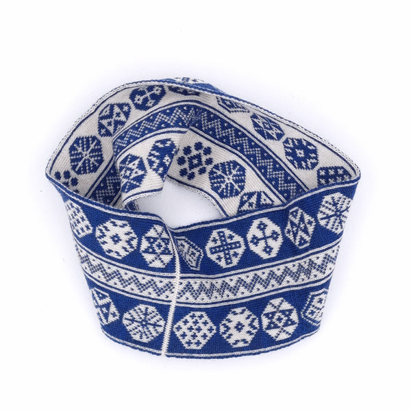 Design 8 - 2-colour Headband with horizontal zigzag - BAKKA