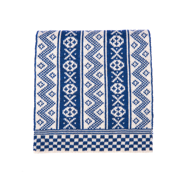 Design 3) - Thick 2-colour Scarf - T904 - BAKKA