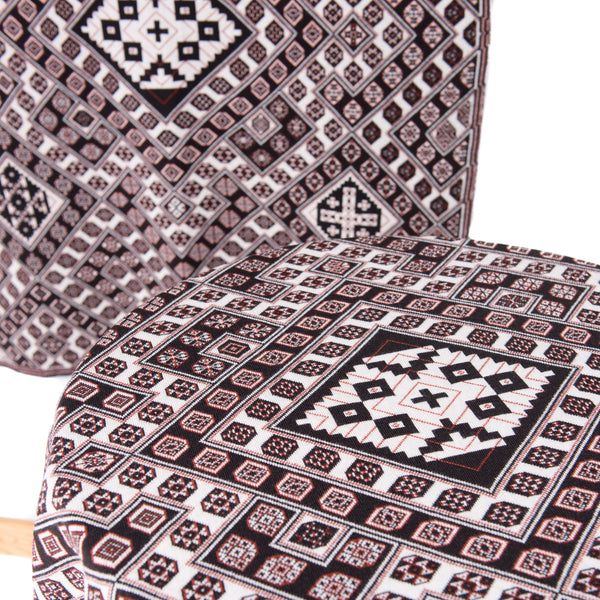 3D Design Tablecloth in contemporary classic design - superfine merino - BAKKA