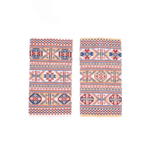 Design 2  - Heritage Wristwarmers in rare pattern - BAKKA