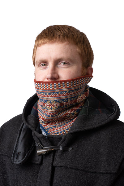 Design 2 - Thick Heritage Cowl in Rare Design - BAKKA