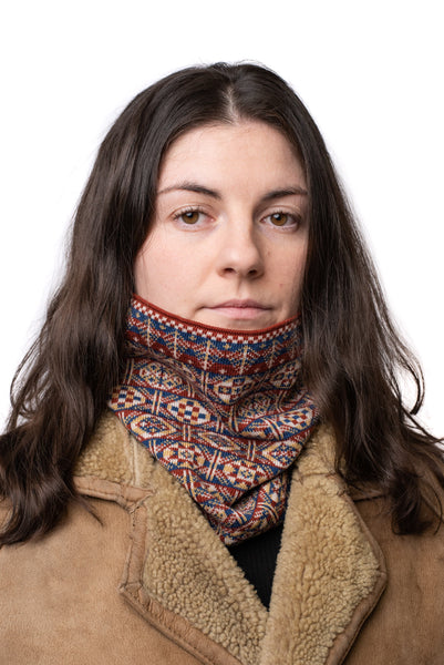 Design 7 - Heritage Cowl with tree pattern - BAKKA