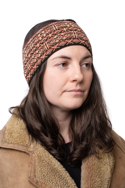Design 9 - Heritage Headband in small Fair Isle pattern - BAKKA
