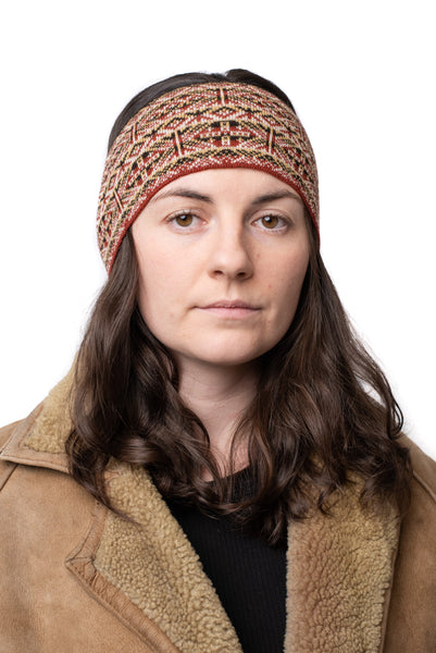 Design 9 - Heritage Headband in small Fair Isle pattern - BAKKA